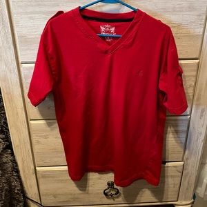 7 Souls large v-neck t-shirt